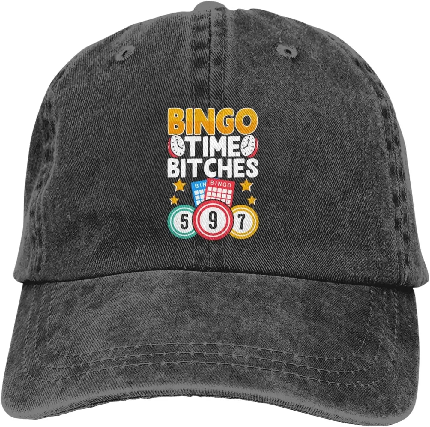 Crazy Bingo People Baseball Cap