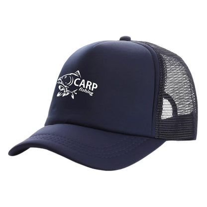 Carp Fish Trucker Caps Men Funny Fishing Printing Hat Baseball Cap