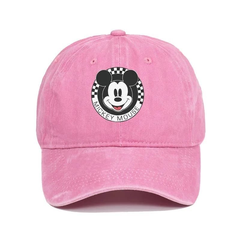 Mickey Mouse Print Kawaii Baseball Cap