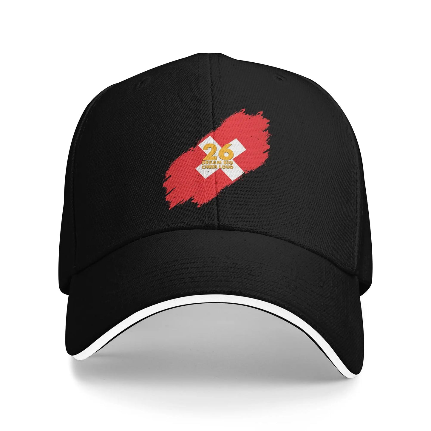France Football Dream Big Cheer Loud Baseball Cap