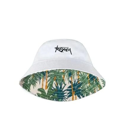 Men Women Summer Basin Cap Hip Hop Hat Double-sided Bucket Hat