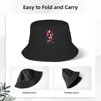 AJ Lee Black-Widow Bucket Hat