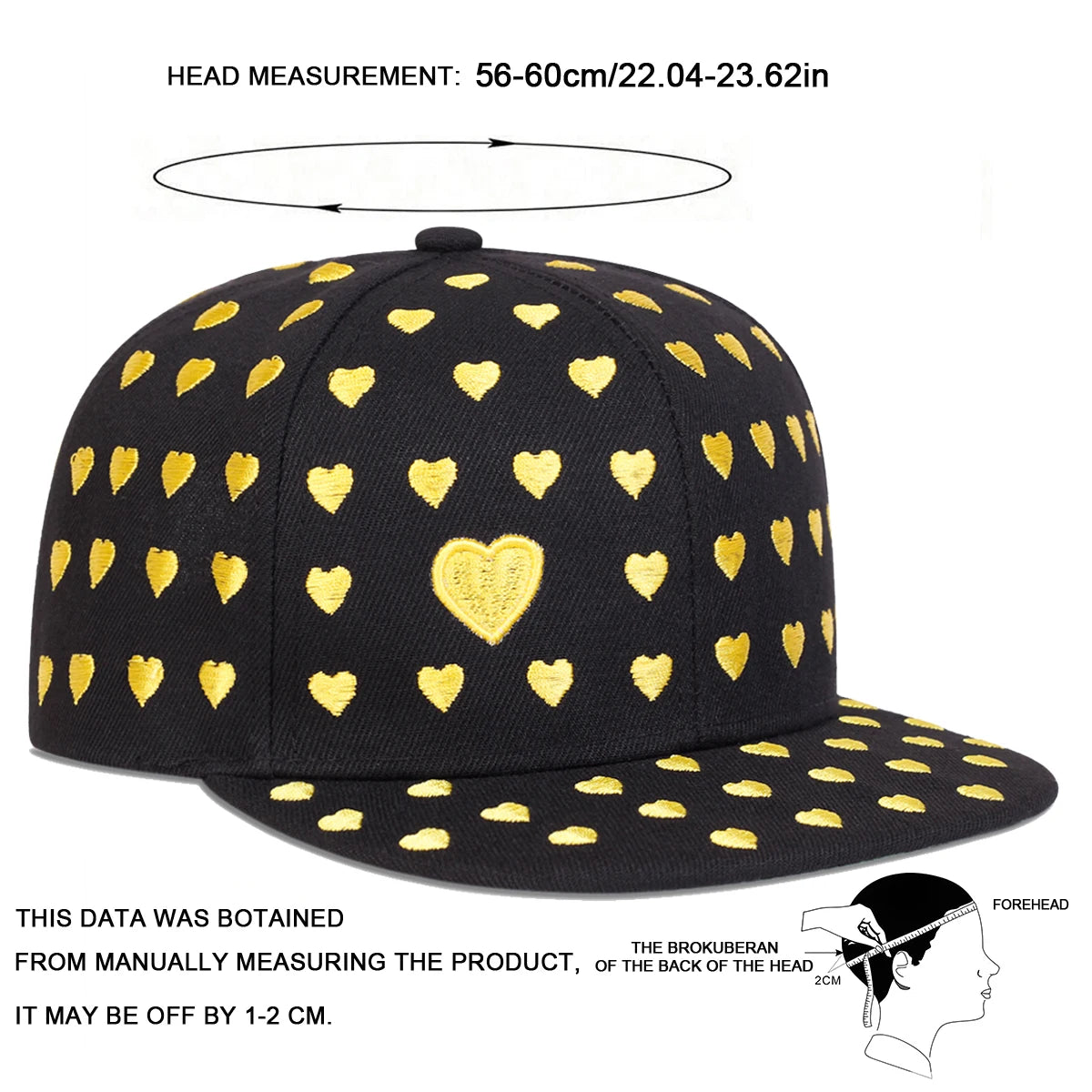 Unisex Poker Pattern Embroidery Hip-hop Hats Spring Autumn Outdoor
