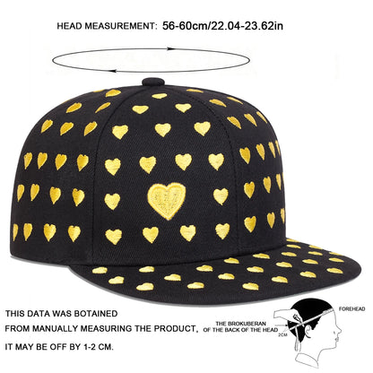 Unisex Poker Pattern Embroidery Hip-hop Hats Spring Autumn Outdoor