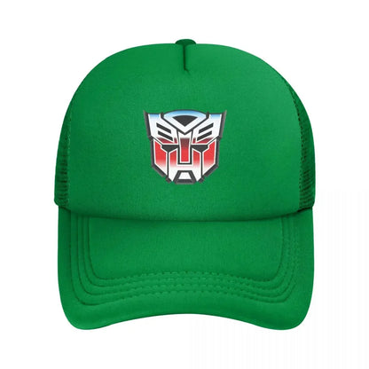 Autobots Retro Design Mesh Baseball Caps Snapback Fashion Baseball Hats