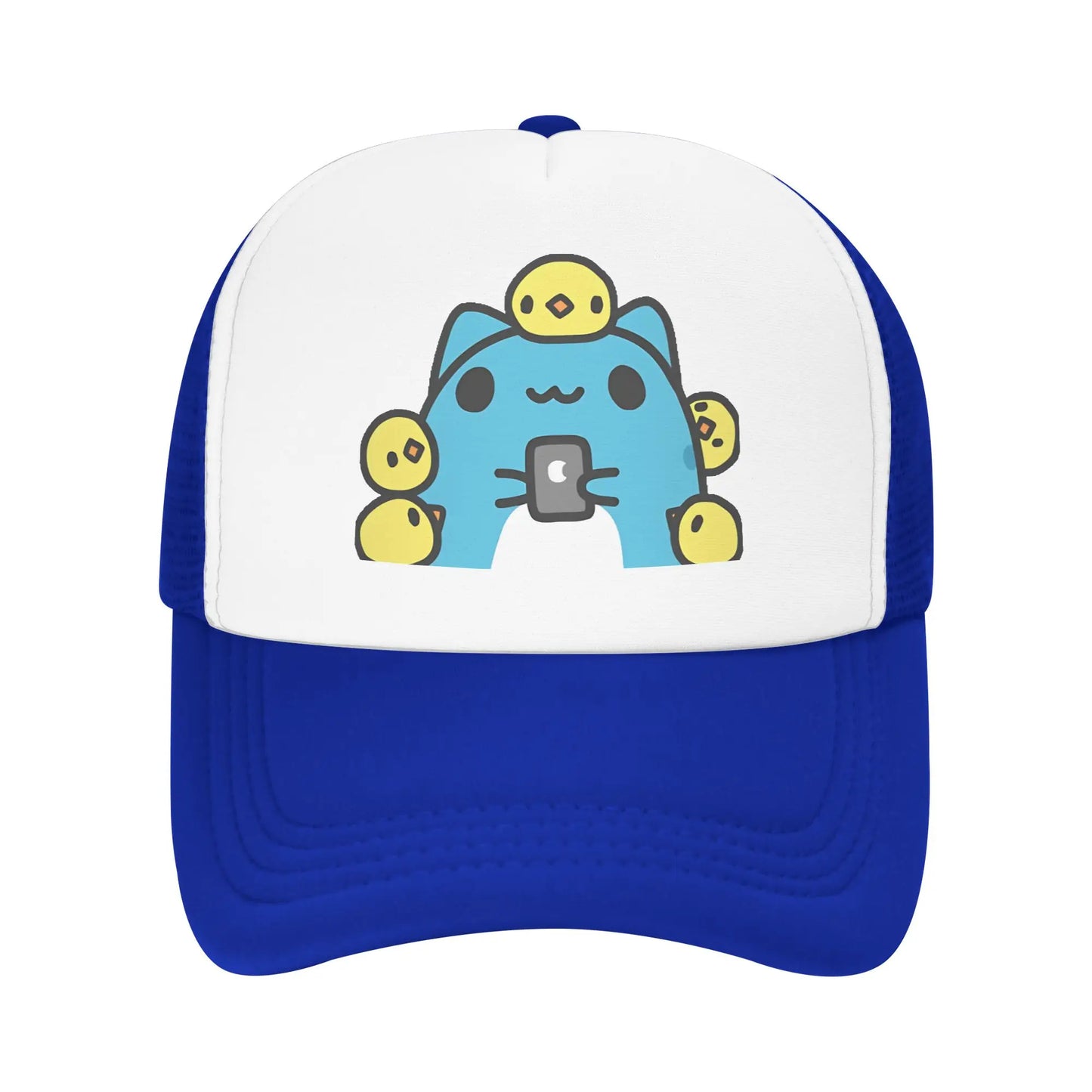 Adult Bugcat Capoo Funny Friends Trucker Hat Mesh Baseball Cap