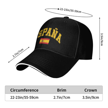 Spain Spanish Flag Espana Baseball Cap
