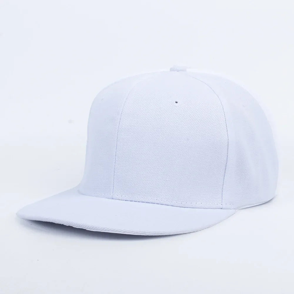 Unisex Cap Acrylic Plain Snapback Hat High Quality Adult Hip Hop Baseball Caps For Men Women