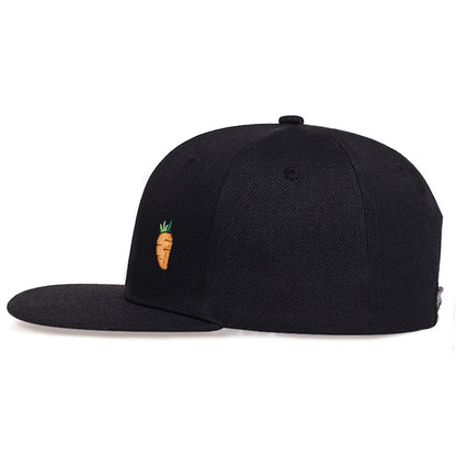 Cartoon Carrot Embroidery Golf Hat Snapback Hats For Men Women