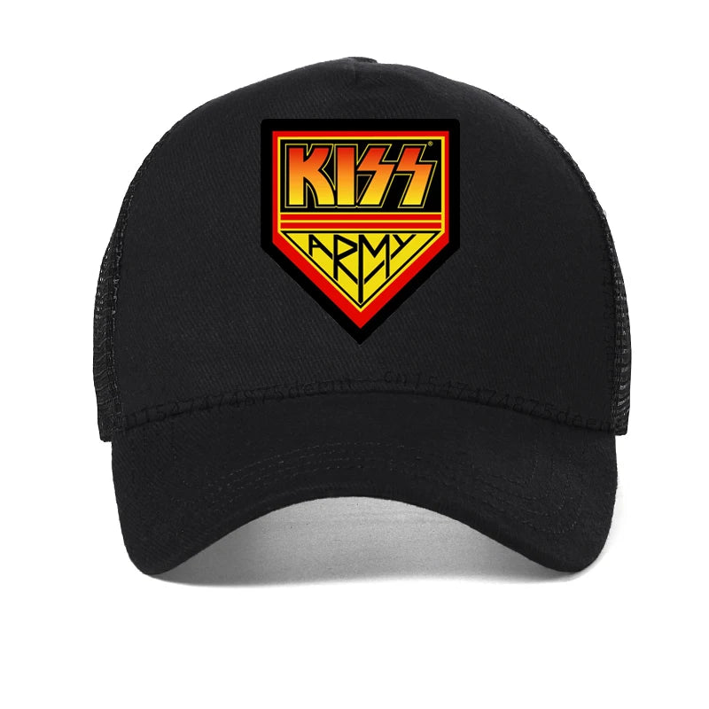 Rock Band Kiss Hat Fashion Cotton Baseball Cap