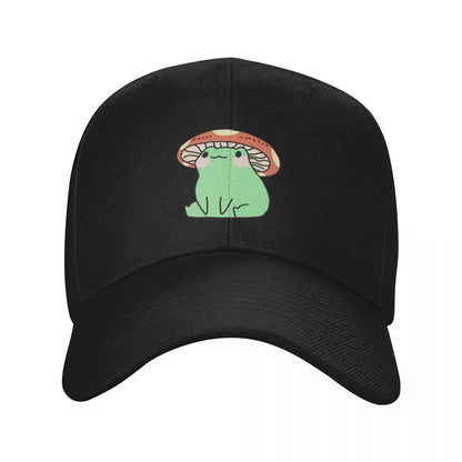 Mushroom Frog Baseball Cap