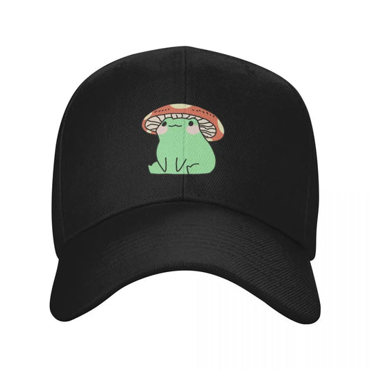 Mushroom Frog Baseball Cap