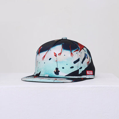 New Arrival Men Women Baseball Cap Graffiti Print Couple Snapback Hat