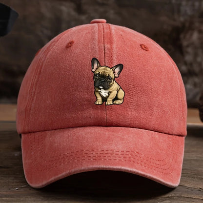 French Bulldog Printed Baseball Hat For Men Women
