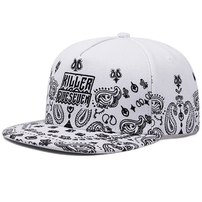 New West Coast Cashew Flower Street Hip Hop Hat Snapback Hat