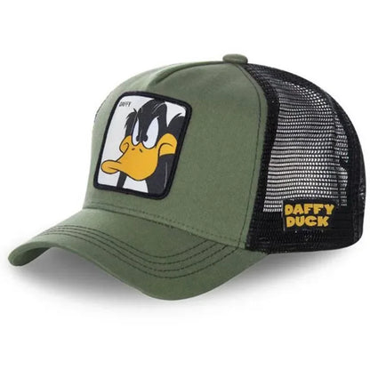 High Quality Brand Anime Cartoon Snapback Cotton Baseball Cap Men Women