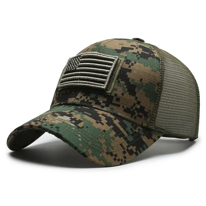 New Mesh Breathable Personality Sticker Embroidery Women's Baseball Cap