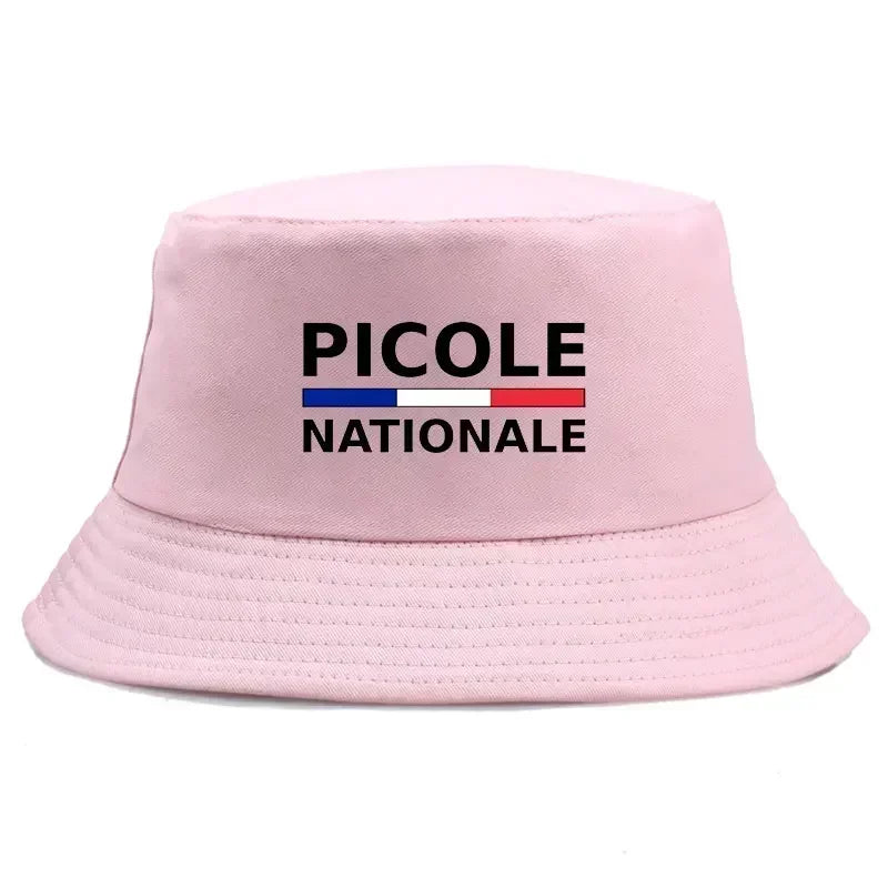 Summer Picole Nationale Bob Man Reversible Bucket Hat Men Women