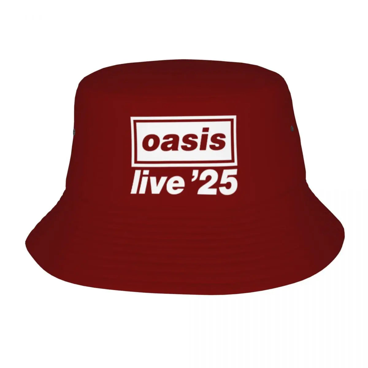 Streetwear O-Oasis Rock Collage Bucket Hats Teen Lightweight Outdoor