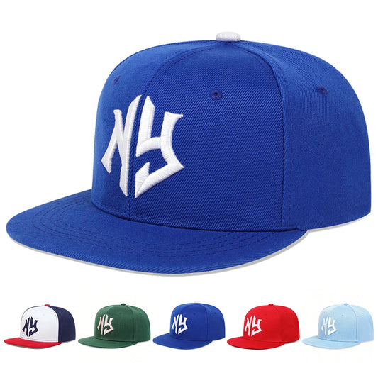 Unisex Letter Embroidery Hip-hop Hats Baseball Caps Sunscreen Hat Snapback Caps