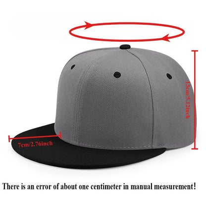 Big size Back Closed Skateboard Cap Women Fitted XXL Male hip-hop Snapback Skate Caps