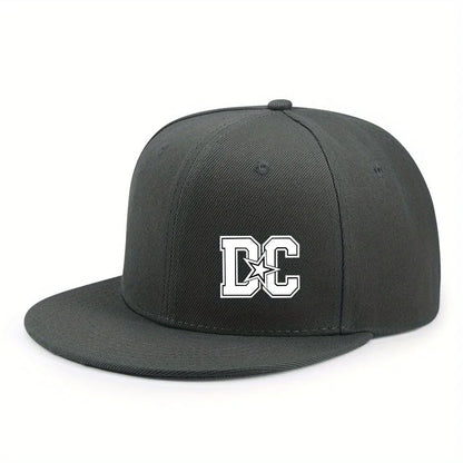 Unisex Letter Print Hip-hop Snapback Cap