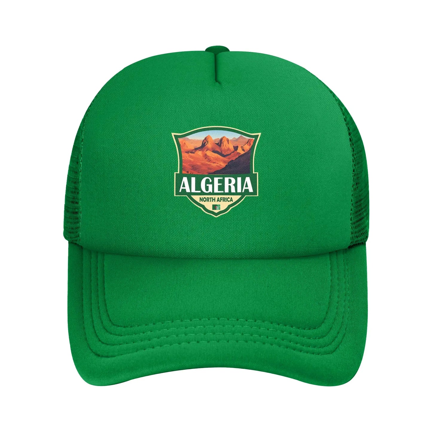 Urban Cityscape Landmark Algeria Algerian Mesh Baseball Cap