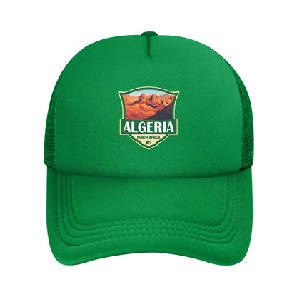 Urban Cityscape Landmark Algeria Algerian Mesh Baseball Cap