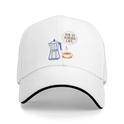 Por la Mañana Café, Por la Tarde Ron Baseball Cap