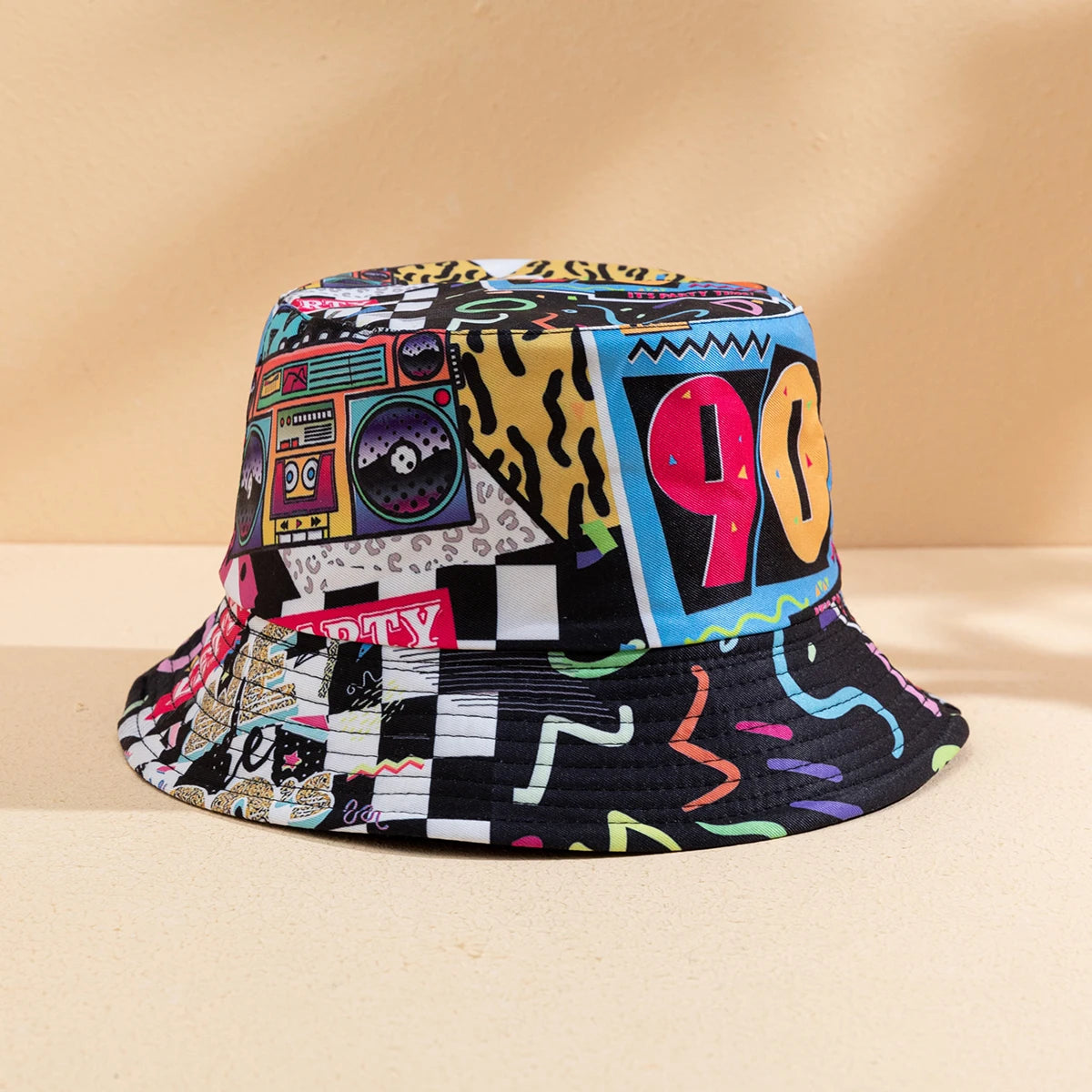 Graffiti Leopard Print Tape Letters Retro