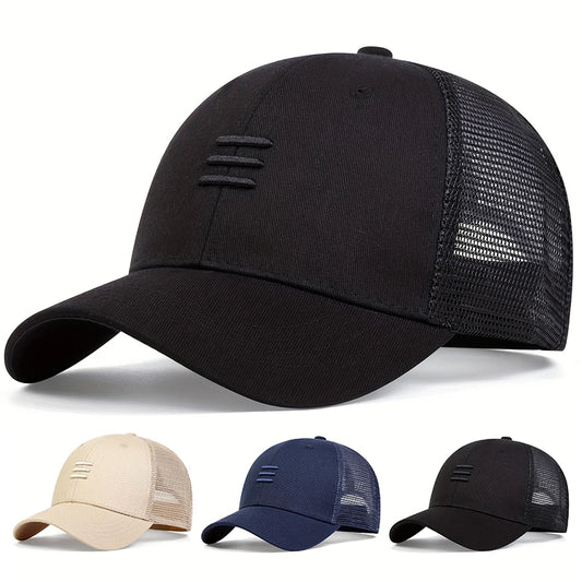 Men Hip Hop Baseball Mesh Cap Caps Summer Cap