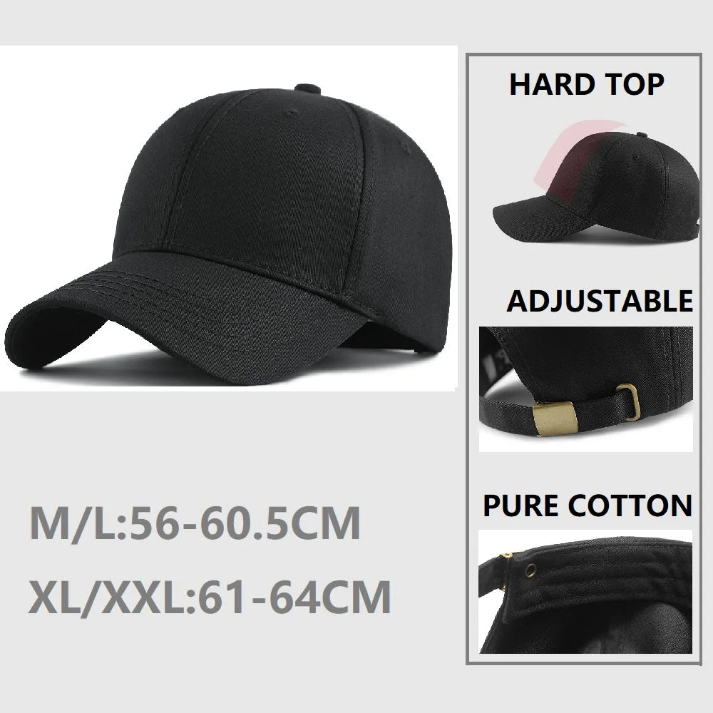 Big Head Plus Size Summer Mesh Baseball Cap