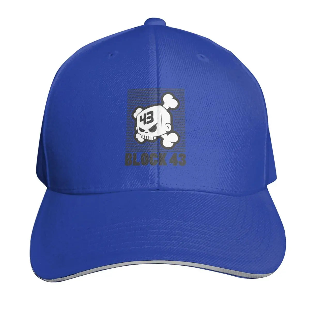 Ken Block Skull 43 Cap Fashion Casual Baseball Caps