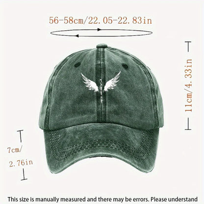 Classic Feathered Totem Print Baseball Cap