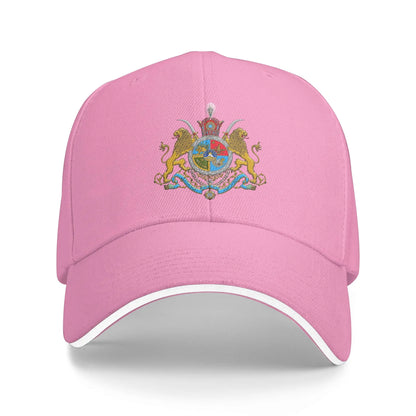 Iranian Imperial Coat of Arms Of Iran Pahlavi Dynasty Baseball Cap