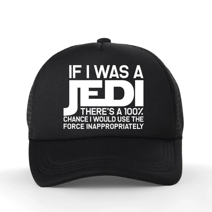 If I Was A Jedi Sarcastic Adult Humor Gift Baseball Cap
