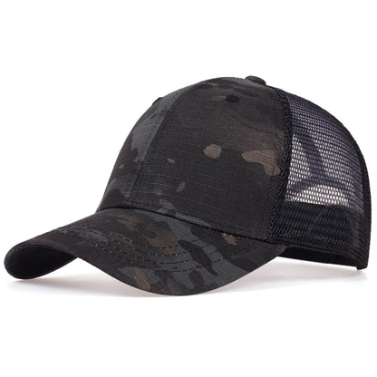 Mesh Summer Sun Hat Caps For Men Women Adjustable Baseball Cap