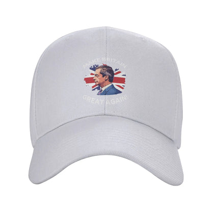 Make Britain Great Again Nigel Farage Support Baseball Cap