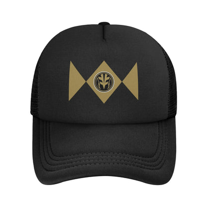 Adult Power Rangers Trucker Hat Curved Mesh Baseball Cap