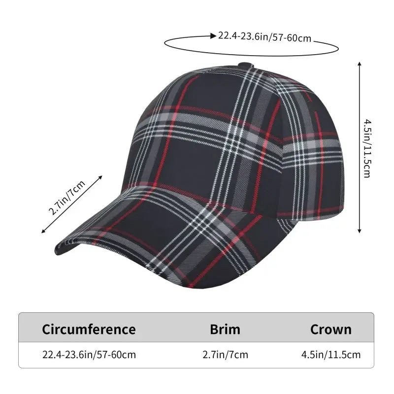 Custom GTI Tartan Baseball Cap