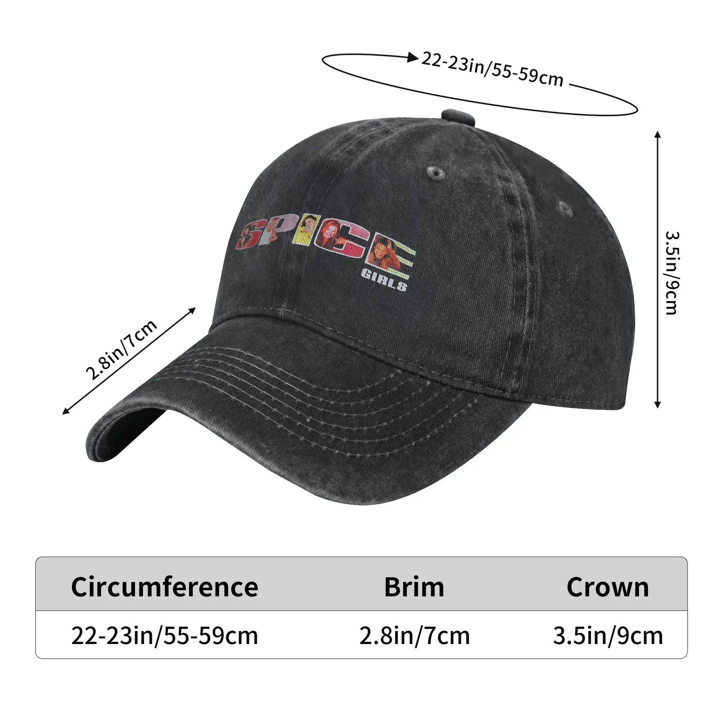 Spice Girls Tour Wear Baseball Cap