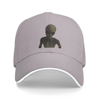 UFO We Come In Space Alien Baseball Cap