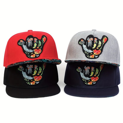 Fashion Hip Hop Baseball Cap personality Finger Embroidery Trucker Caps Cotton Snapback hat