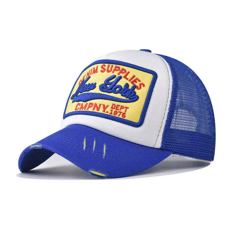 Unisex NEW YORK CMPNY Embroidery Street Baseball Cap