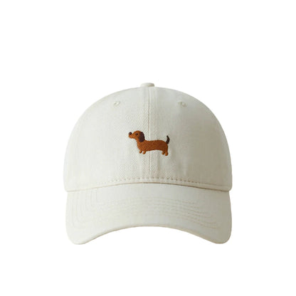 Dachshund Embroidery Baseball Hat For Men Women