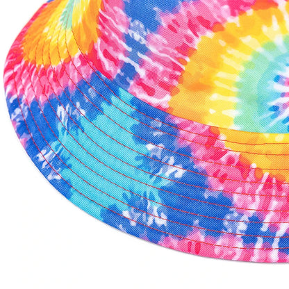 Unisex Bucket Cap Fruit Printing Hats Summer Double-sided Wear Man Women