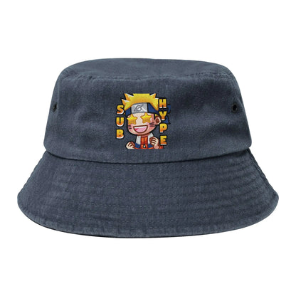 Unisex Bucket Hats Naruto Sub Hype Spring Picnic
