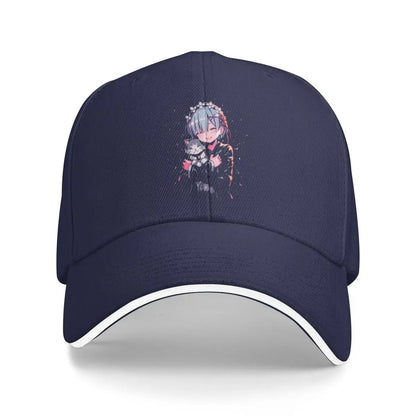 Baseball Caps Re Zero Anime