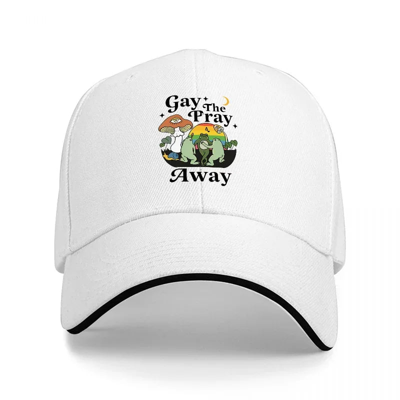 Turtle Adventure Party Baseball Cap With Moon And Mushrooms