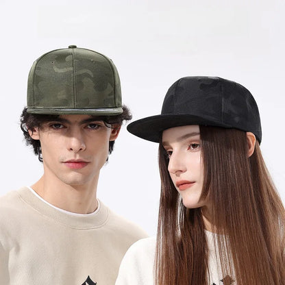 Fashion Men Women Cotton Camouflage Snapback Cap Four Season